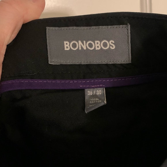 Bonobos Black Tuesday Dress Pants, Mens 36/30 - Picture 5 of 6
